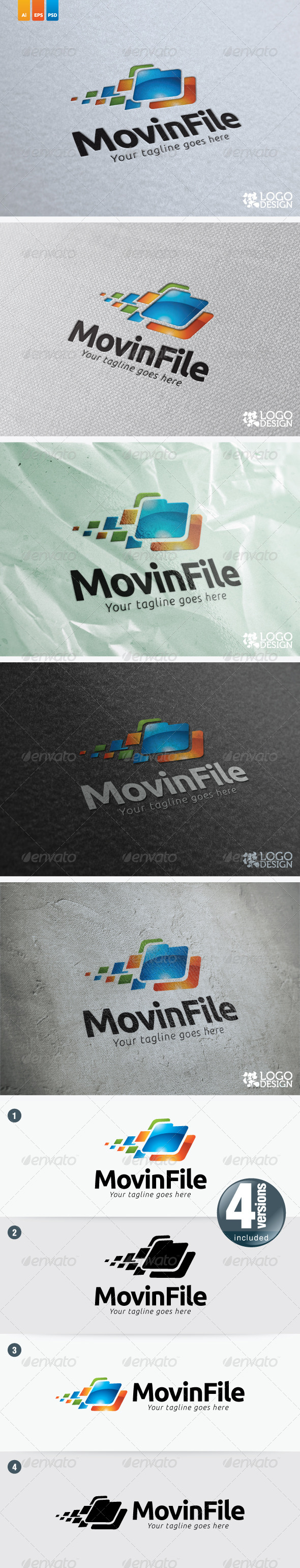 Movin File - Objects Logo Templates