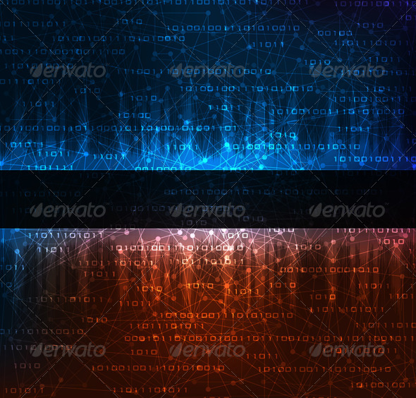 Abstract Background - Technology Conceptual