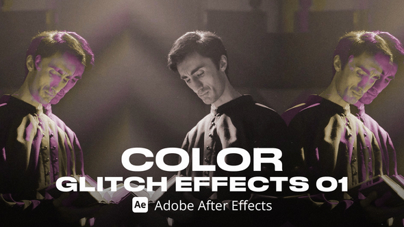 Color Glitch Effect 01 Ae Elements template preview