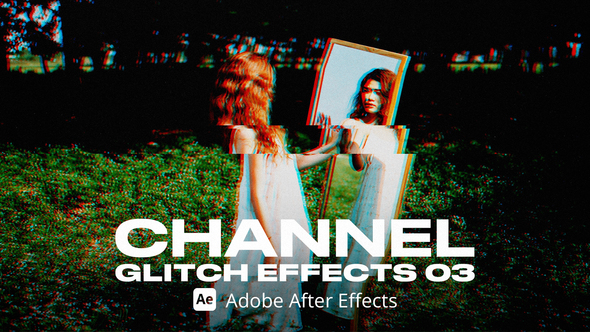 Channel Glitch Effect 03 Ae Elements template preview