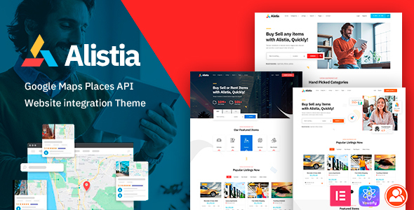 Alistia - Places Listing WordPress Theme