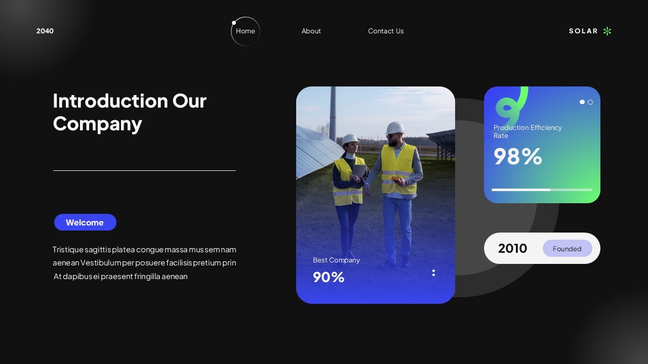 Black Blue Green Gradient UI UX Project Proposal Presentation ...