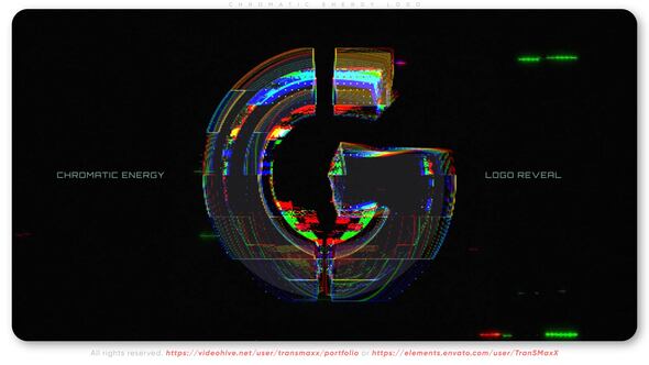 Chromatic Energy Logo Logo Stings template preview