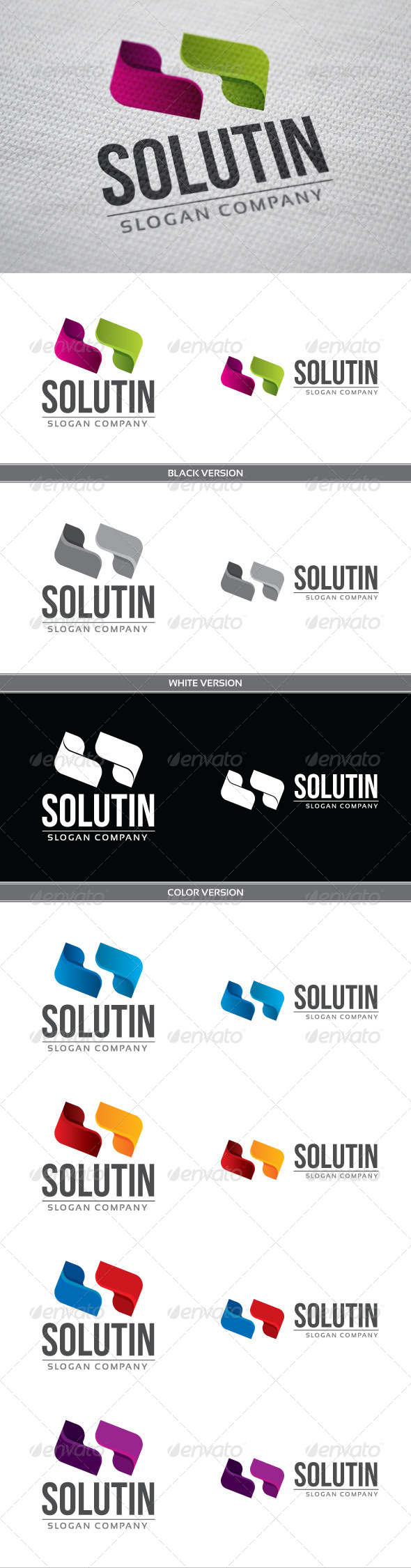 Solutin - Abstract Logo Templates