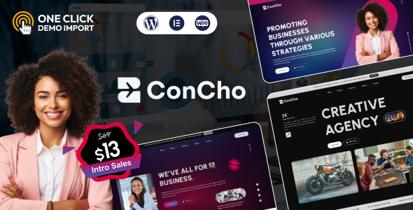 Concho – Business Agency WordPress Theme