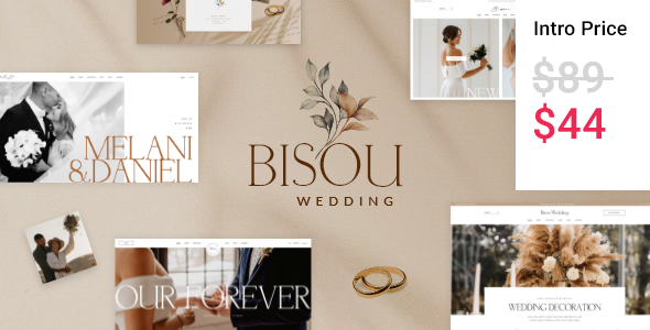 Bisou – Wedding WordPress Theme