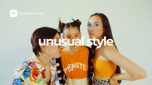 Fashion Show Opener | MOGRT Premiere Pro template preview