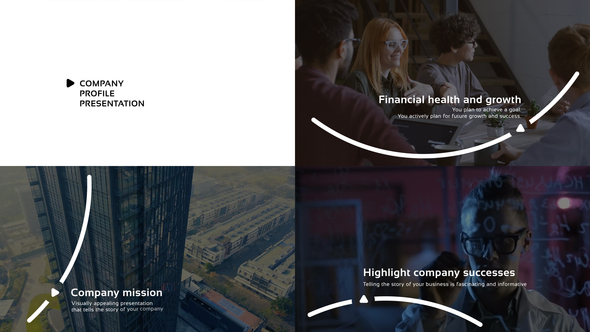 Minimal Presentation - Fast Promo Video Displays template preview