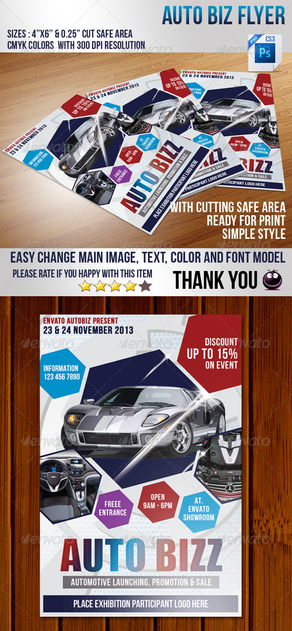 Auto Biz Flyer - Miscellaneous Events