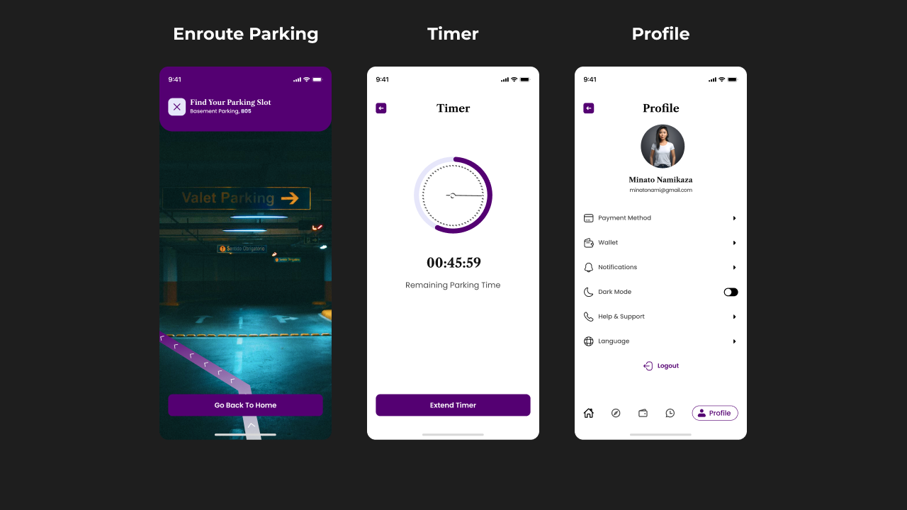 Quik Parc | Parking Mobile App | React Native Expo Template by codeforge0