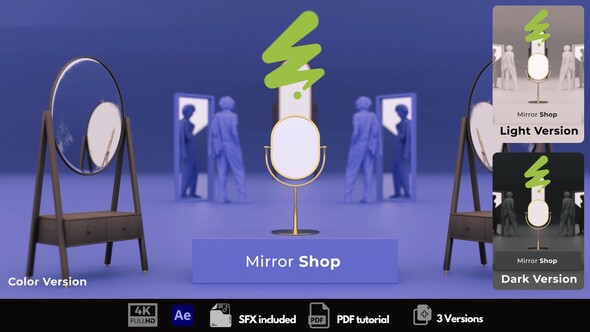 Mirror Shop Opener Openers template preview