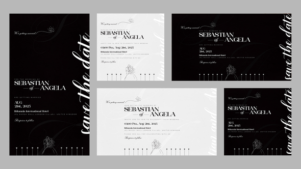 Forever Wedding Invitation Openers template preview