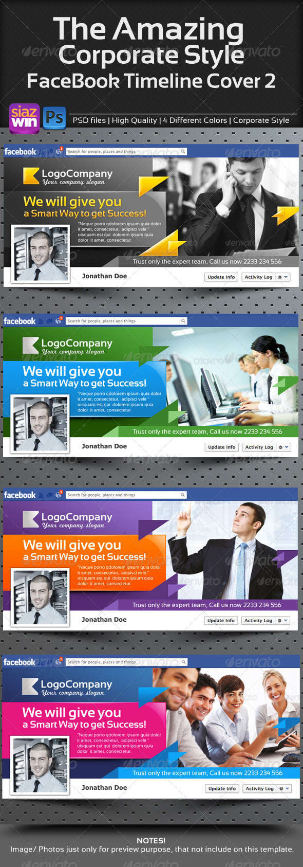The Amazing Corporate FB Timeline 02 - Facebook Timeline Covers Social Media