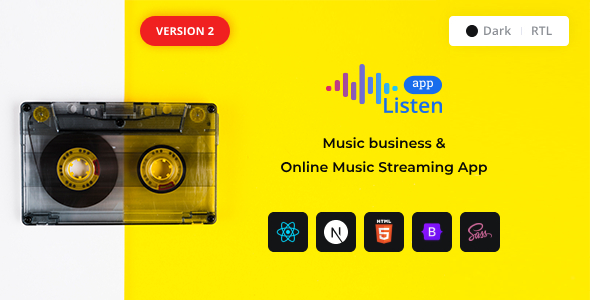 Listen - Nextjs Music Streaming App
