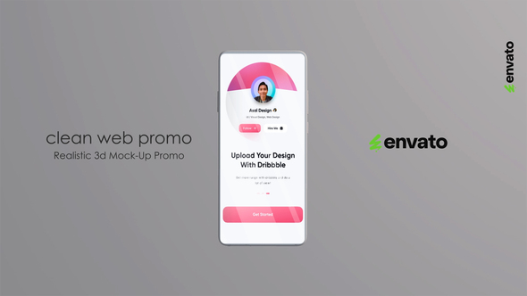 App Web Mokcup Promo Product Promo template preview
