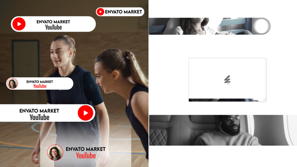 Minimal Transition & Lower Thirds Pack broadcast-packages template preview