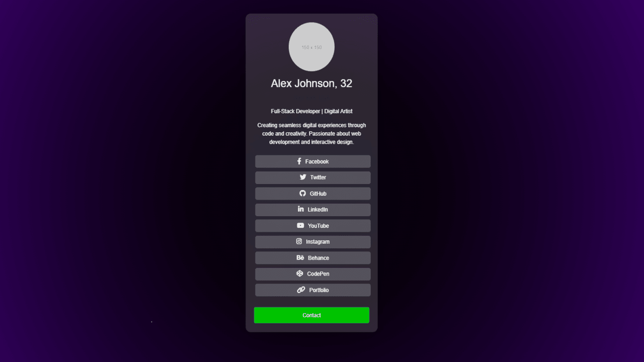 Digital Business Card by InnovateStudio | CodeCanyon