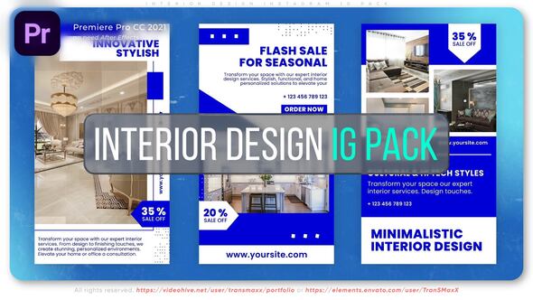 Interior Design Instagram 10 PACK