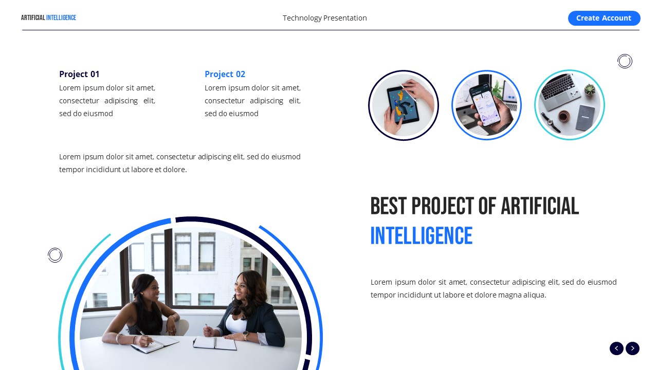 Artificial Intelligence - Technology Keynote Templates, Presentation ...