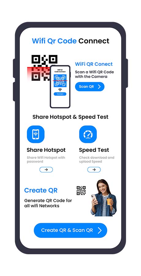 Wifi Qr Code Connect - Password Scanner - QR WiFi - Barcode Reader ...