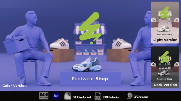 Footwear Shop Openers template preview