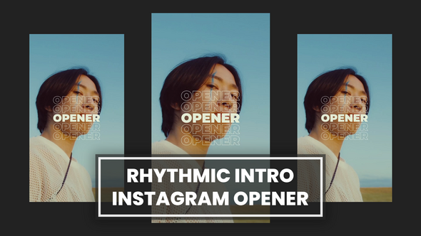 Rhythmic Opener Instagram Openers template preview