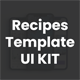 Recipe App - Get Recipes UI KITS template flutter 3 0 Cooking app Android and IOS