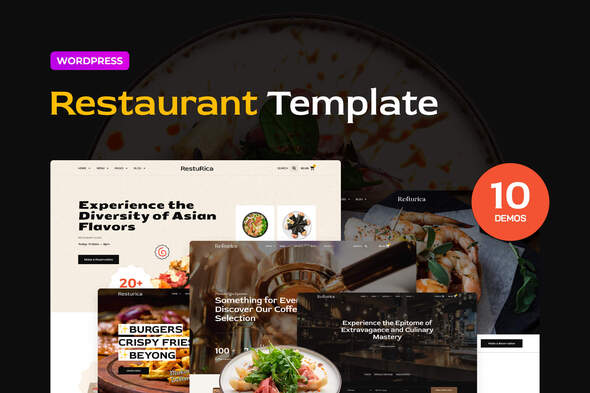 Resturica – Food Industry Elementor Pro Template Kit