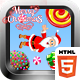 Flappy Santa HTML5 Christmas Game
