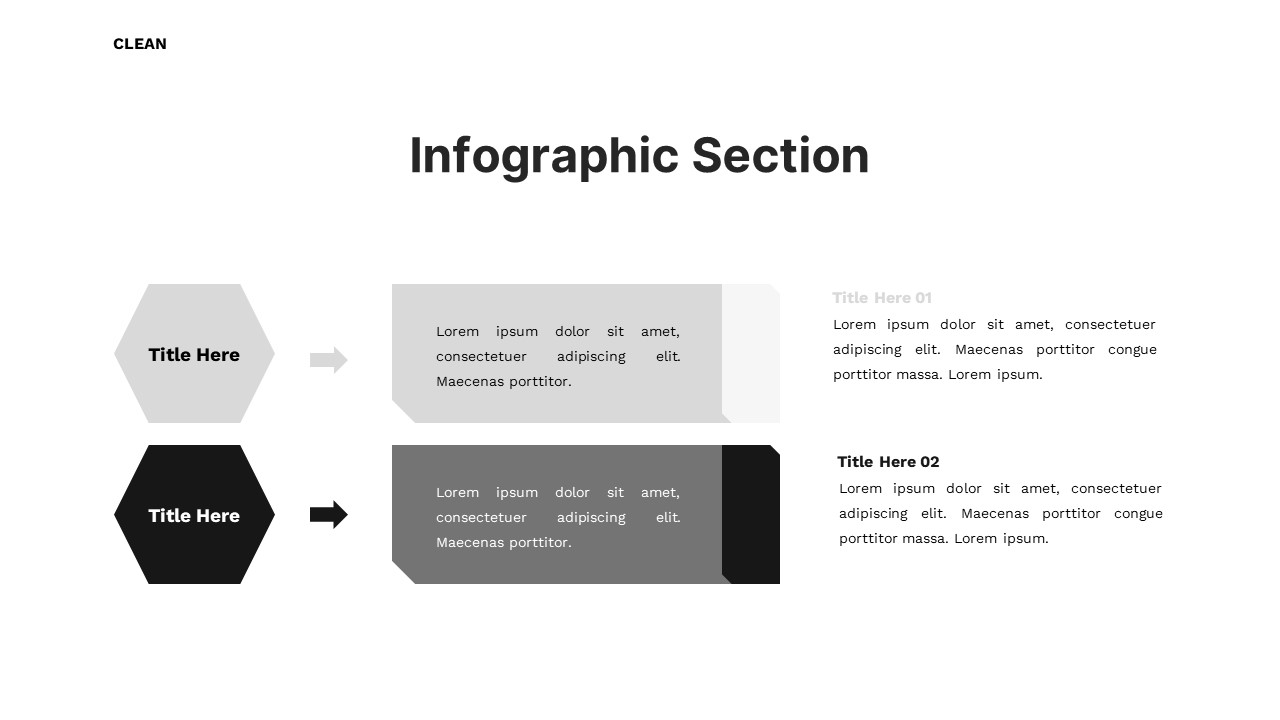 Clean - Minimalist Photo Powerpoint Templates, Presentation Templates
