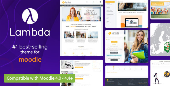 Lambda - Premium Moodle Theme