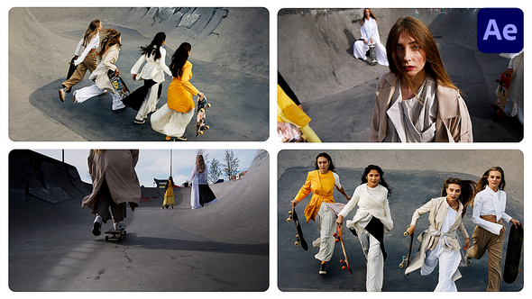 Dynamic Multiscreen Slideshow broadcast-packages template preview