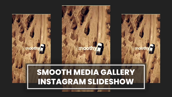 Smooth Media Gallery Slideshow Instagram Video Displays template preview