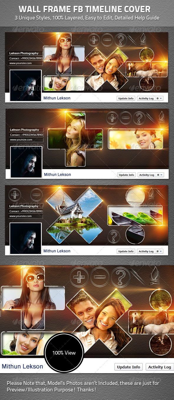 Wall Frame FB Timeline Cover - Facebook Timeline Covers Social Media