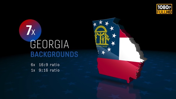 Georgia State Election Backgrounds HD - 7 Pack