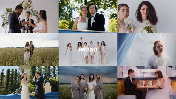 Wedding Opener Intro | MOGRT Premiere Pro template preview