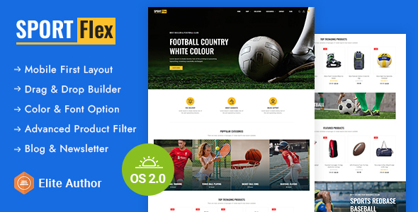 Sportflex – Sports Accessories Store Shopify 2.0 Responsive Theme