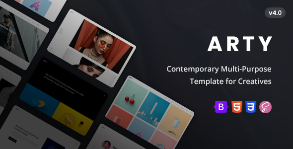 Arty - Creative Multi-Purpose HTML5 Template