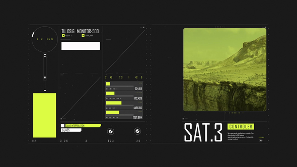 HUD Typography Tracking Infographics template preview