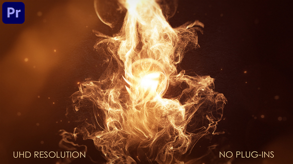 Gold Logo for Premiere Pro Premiere Pro template preview