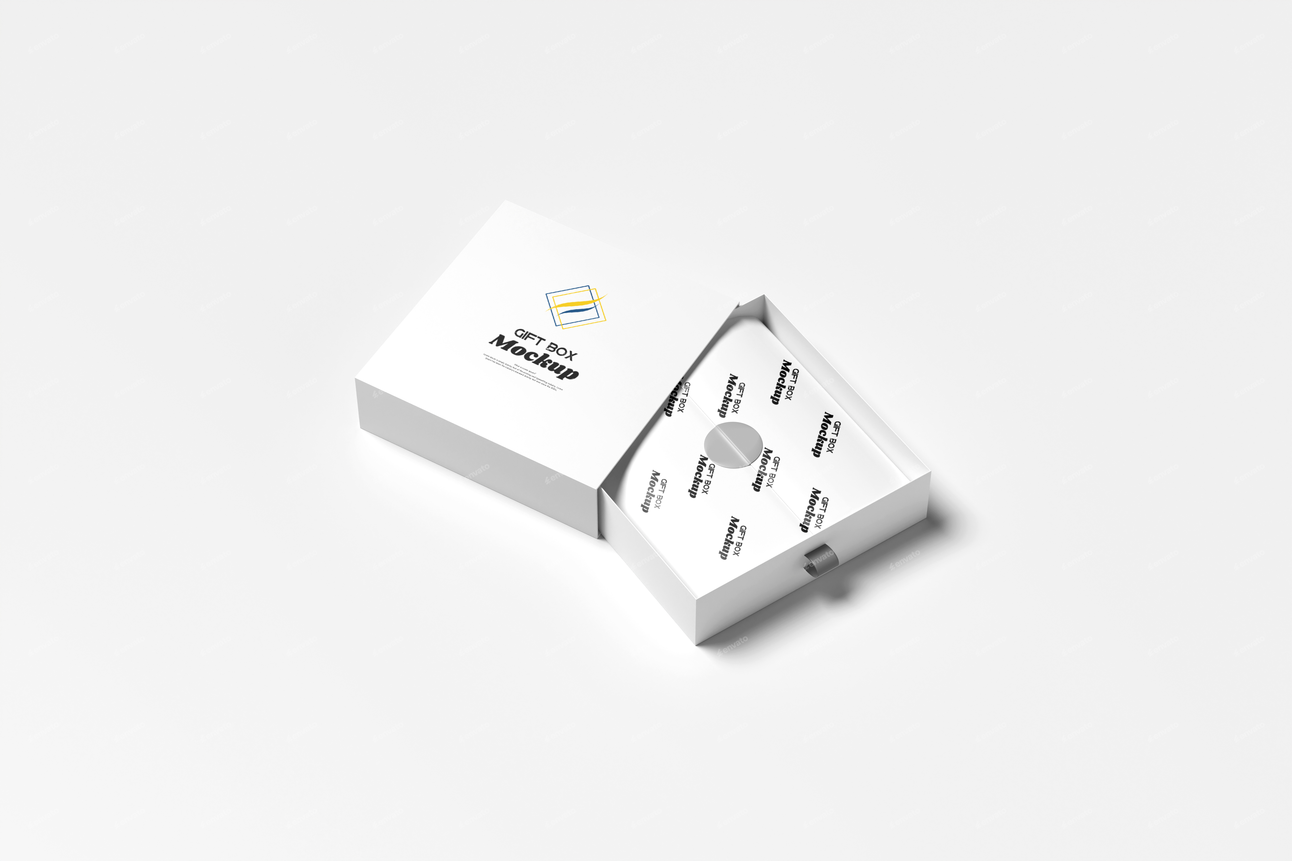 Gift box Mockup, Graphics | GraphicRiver