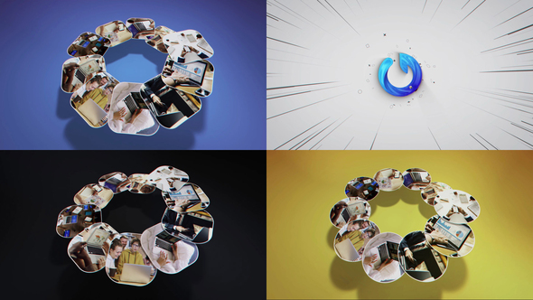 Corporate Media Unveil Premiere Pro template preview