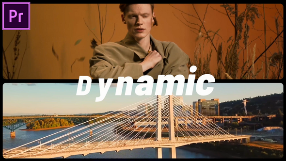 Rhythmic Typo Opener MOGRT Premier Pro Premiere Pro template preview