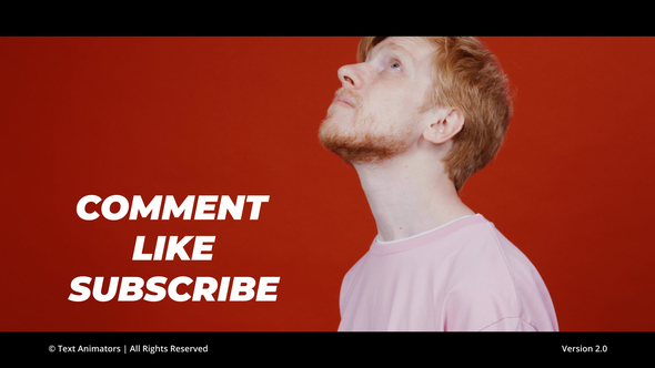 Text Animators 2.0 | AE Titles template preview