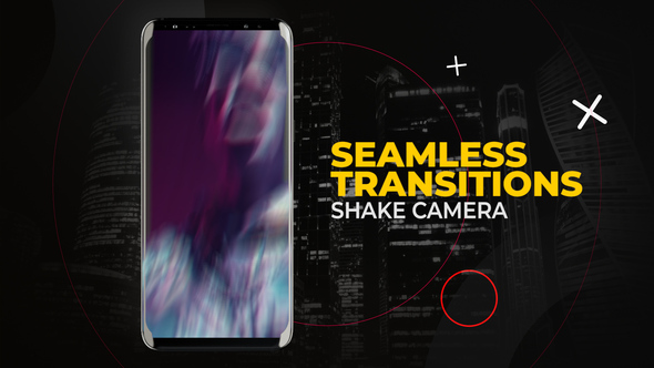 Vertical Shake Camera Transitions | After Effects Elements template preview