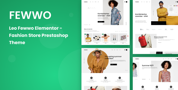 Leo Fewwo Elementor – Fashion Store Prestashop Theme