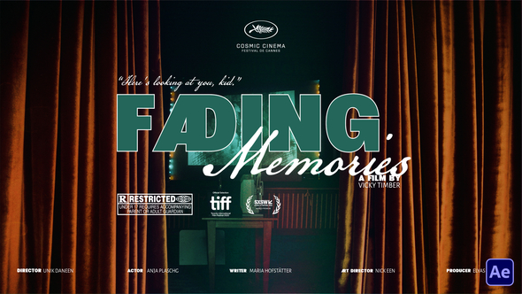 Prima Cinematic Titles Titles template preview