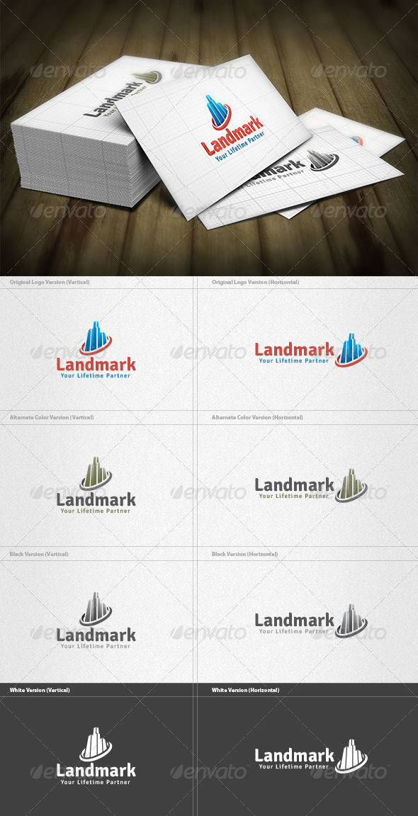 Landmark Logo - Buildings Logo Templates