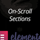 On-Scroll Section Effects for Elementor