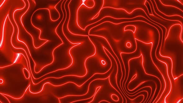 Red color neon line abstract background. Vd 1058